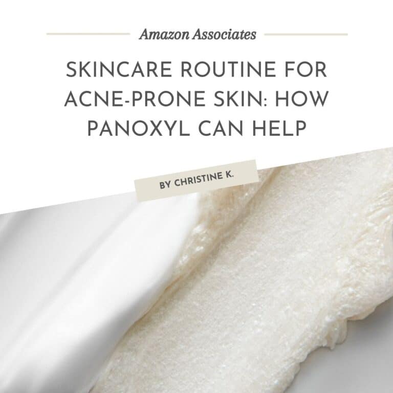 Amazon Associates – Skincare Routine for Acne-Prone Skin: How PanOxyl Can Help